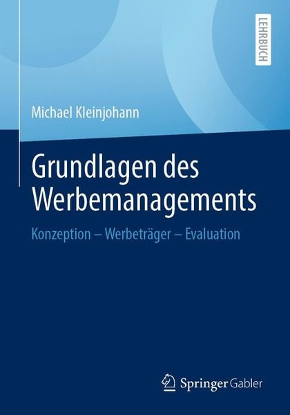 Produktbild: Grundlagen des Werbemanagements