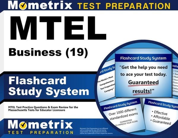 Produktbild: MTEL Business (19) Flashcard Study System