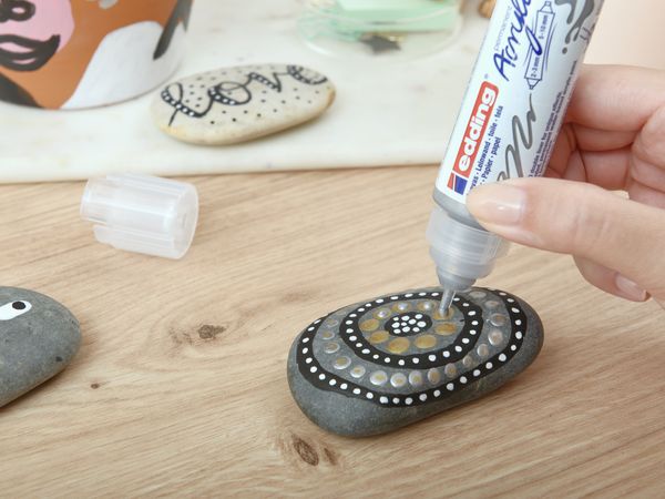 Produktbild: edding Acryl Double Liner 5400 sonnengelb 2-3mm/5-10mm