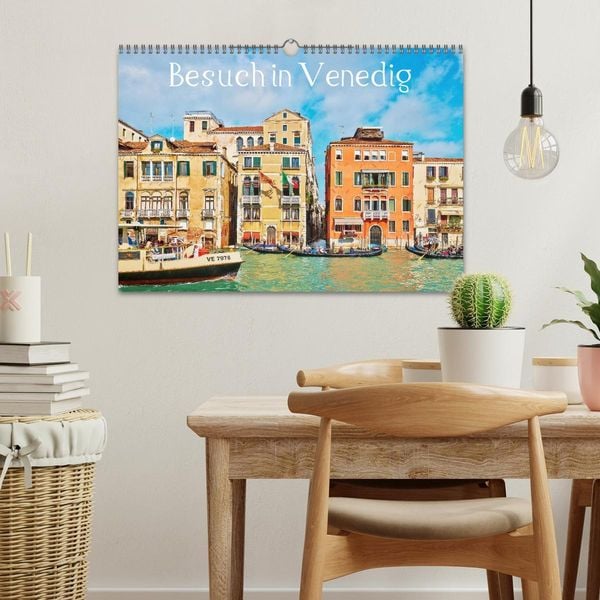 Produktbild: Besuch in Venedig (Wandkalender 2026 DIN A3 quer), CALVENDO Monatskalender