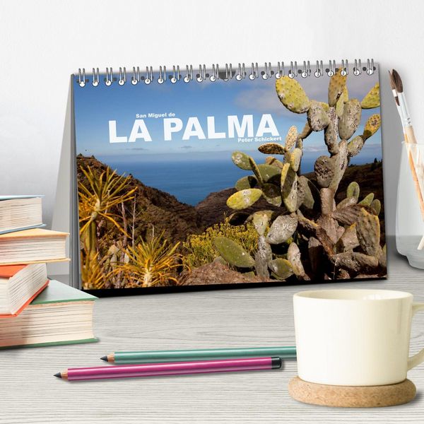 Produktbild: San Miguel de la Palma (Tischkalender 2026 DIN A5 quer), CALVENDO Monatskalender