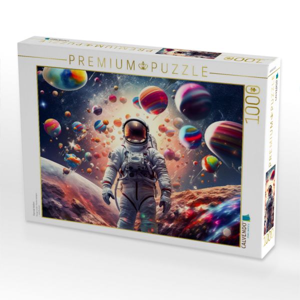 Produktbild: CALVENDO Puzzle Fremde Welten | 1000 Teile Lege-Gr&ouml;&szlig;e 64x48cm Foto-Puzzle f&uuml;r gl&uuml;ckliche Stunden