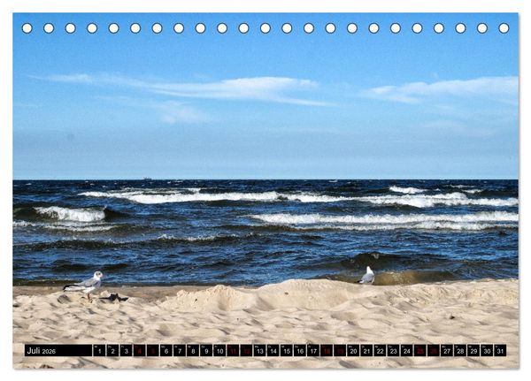 Produktbild: Das idyllische Usedom (Tischkalender 2026 DIN A5 quer), CALVENDO Monatskalender