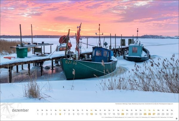 Produktbild: Ostsee Globetrotter Kalender 2026 - Von behaglichen Strandkörben und rauen Küsten