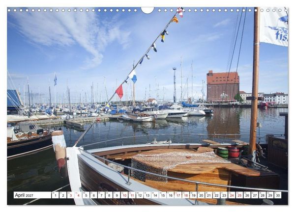 Produktbild: Stralsund - Momente einer Reise (Wandkalender 2027 DIN A3 quer), CALVENDO Monatskalender