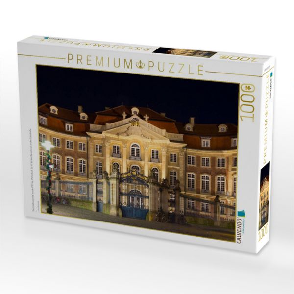 Produktbild: CALVENDO Puzzle Der Erbdrostenhof wurde 1753 bis 1757 erbaut. Er ist Teil der Barockinsel an der Salzstra&szlig;e | 1000 Teile Lege-Gr&ouml;&szlig;e 64x48cm Foto-Puzzle f&uuml;r gl&uuml;ckliche Stunden