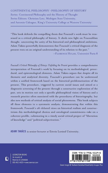 Produktbild: Foucault's Critical Philosophy of History