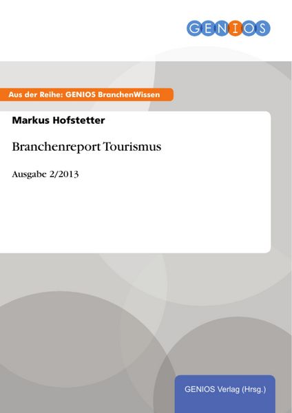 Produktbild: Branchenreport Tourismus