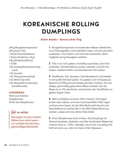 Produktbild: Gyoza, Dumplings & Co.