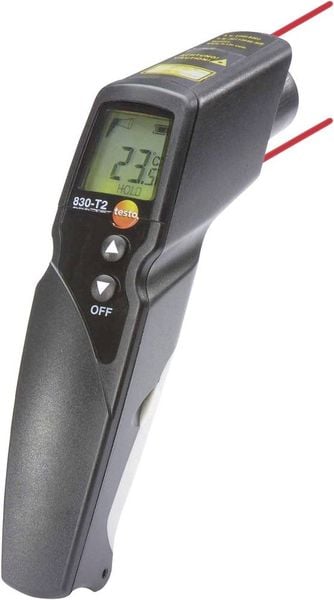 Testo 830-T2 Infrarot-Thermometer Optik 12:1 -30 - +400°C Kontaktmessung