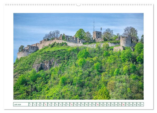 Produktbild: Festungsruine Hohentwiel im sch&ouml;nen Hegau (Wandkalender 2026 DIN A2 quer), CALVENDO Monatskalender