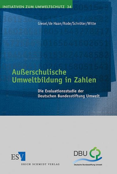 Produktbild: Au&szlig;erschulische Umweltbildung in Zahlen