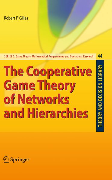 Produktbild: The Cooperative Game Theory of Networks and Hierarchies