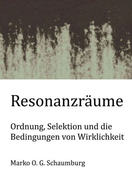 Produktbild: Schriften zur Ordnungstheorie komplexer Systeme / Resonanzr&auml;ume