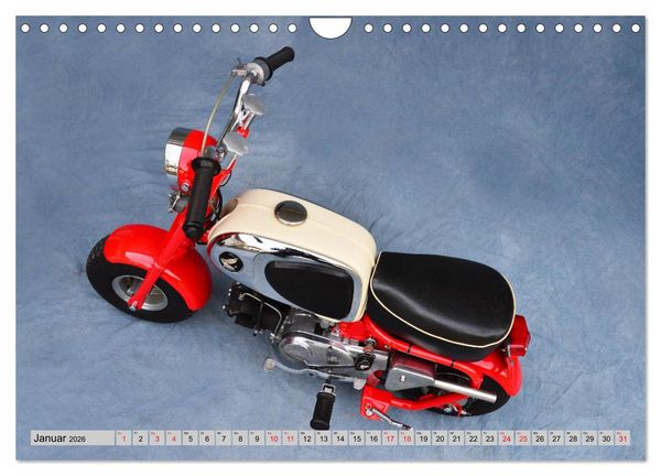 Produktbild: Honda Monkey CZ Mark 1 (Wandkalender 2026 DIN A4 quer), CALVENDO Monatskalender