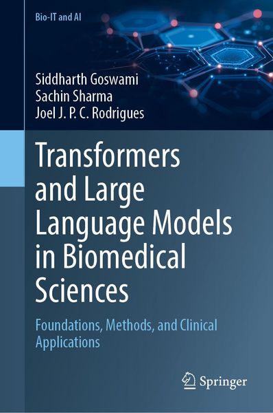 Produktbild: Transformers and Large Language Models in Biomedical Sciences