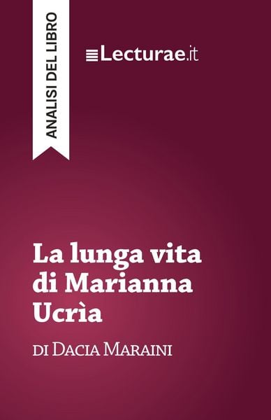 Produktbild: La lunga vita di Marianna Ucr&igrave;a - Dacia Maraini (analisi del libro)