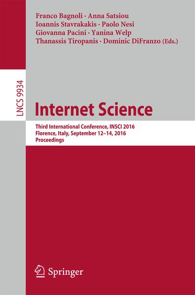 Produktbild: Internet Science