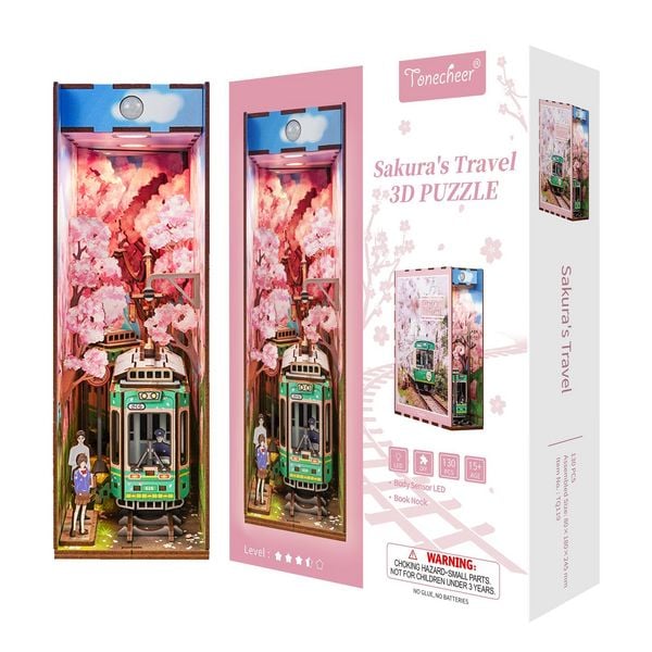 Produktbild: Book Nook DIY B&uuml;cherecke Sakura's Travel