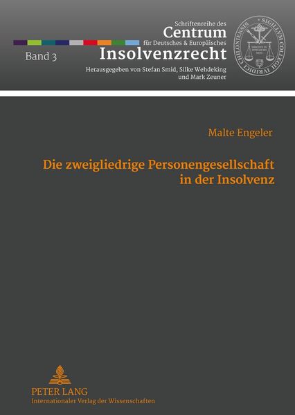 Produktbild: Die zweigliedrige Personengesellschaft in der Insolvenz