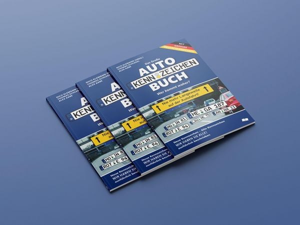 Produktbild: Das neue gro&szlig;e Autokennzeichen Buch