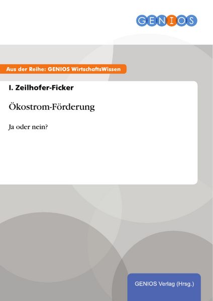 Produktbild: &Ouml;kostrom-F&ouml;rderung