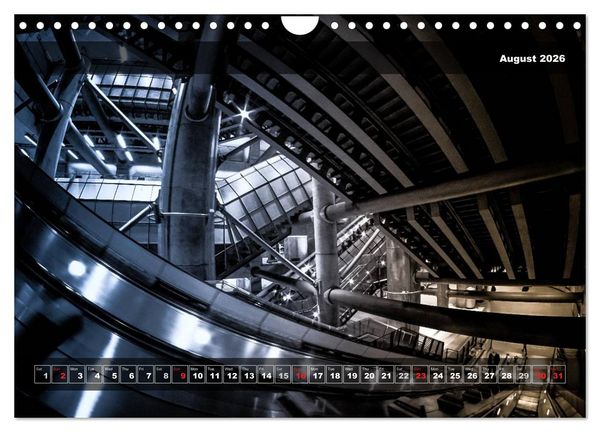 Produktbild: London Underground 2026 (Wall Calendar 2026 DIN A4 landscape), CALVENDO 12 Month Wall Calendar