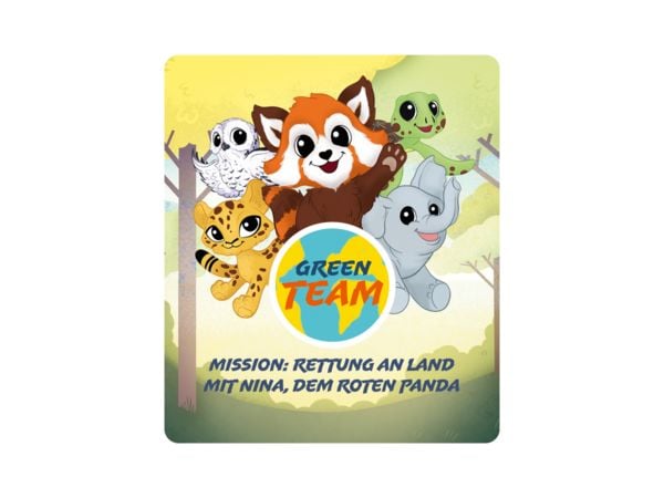Produktbild: Content-Tonie: Green Team - Mission: Rettung an Land mit Nina, dem roten Panda