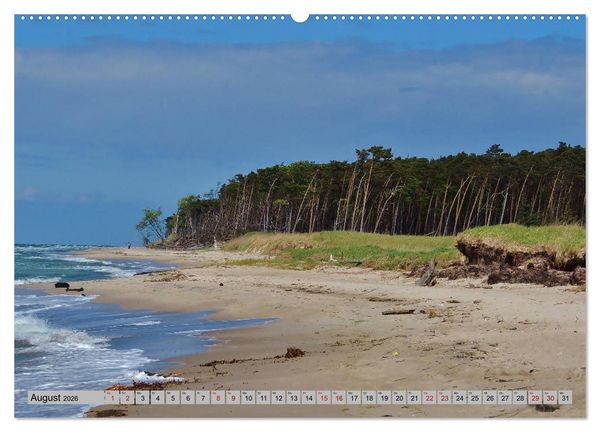 Produktbild: Sonne, Sand und Meer. Farben der K&uuml;ste (hochwertiger Premium Wandkalender 2026 DIN A2 quer), Kunstdruck in Hochglanz