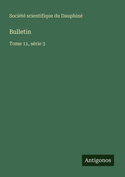 Produktbild: Bulletin