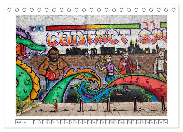 Produktbild: Erfurt (Tischkalender 2026 DIN A5 quer), CALVENDO Monatskalender