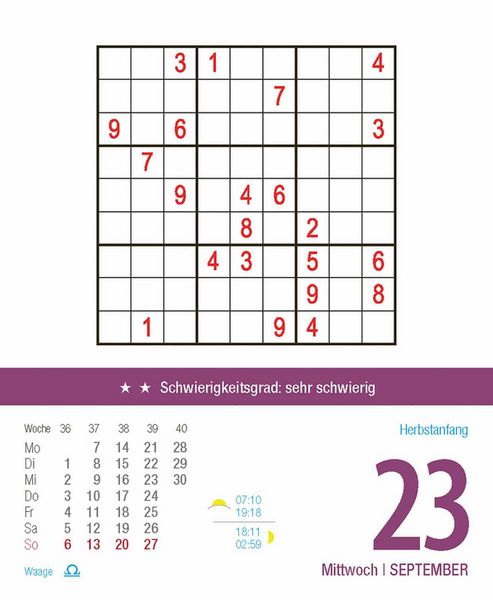 Produktbild: Profi Sudoku 2026