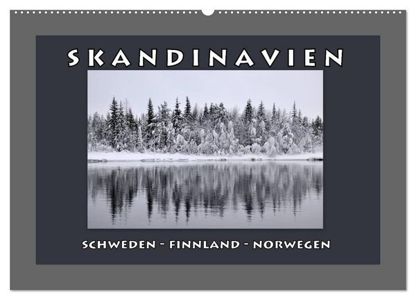 Produktbild: SKANDINAVIEN (Wandkalender 2026 DIN A2 quer), CALVENDO Monatskalender