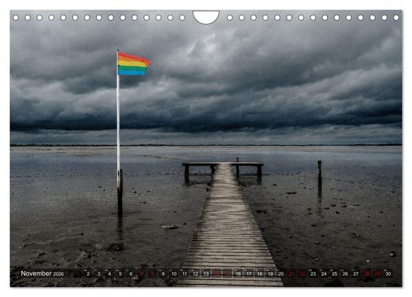 Produktbild: Bis zum Horizont. Der Himmel &uuml;ber Norddeutschland. (Wandkalender 2026 DIN A4 quer), CALVENDO Monatskalender