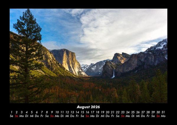 Produktbild: Berge 2026 Fotokalender DIN A3