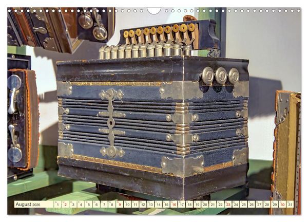 Produktbild: Concertina und Bandoneon (Wandkalender 2026 DIN A3 quer), CALVENDO Monatskalender