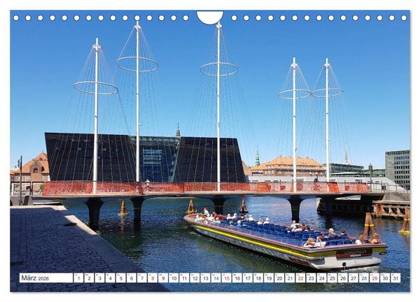 Produktbild: Sommer in Kopenhagen (Wandkalender 2026 DIN A4 quer), CALVENDO Monatskalender