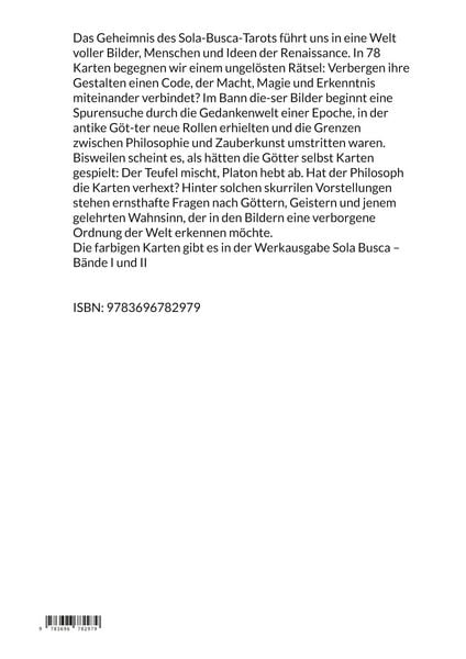 Produktbild: Das Sola-Busca-Tarot zwischen Macht, Magie und dem Wagnis der Erkenntnis
