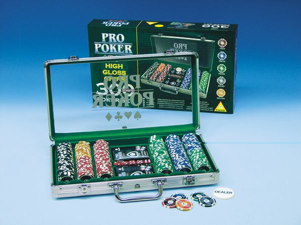 Produktbild: Pokerkoffer-Set 300 Chips