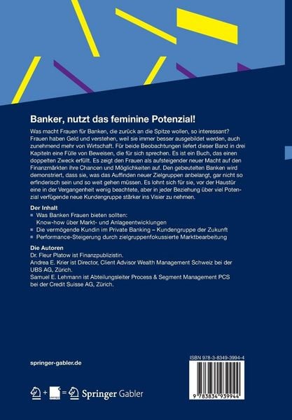 Produktbild: Banker, nutzt das feminine Potenzial!