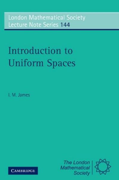 Produktbild: Introduction to Uniform Spaces