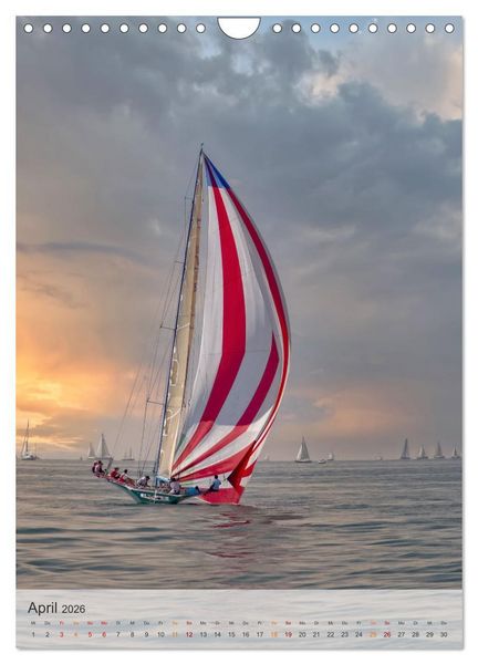 Produktbild: Segeln - meine Leidenschaft (Wandkalender 2026 DIN A4 hoch), CALVENDO Monatskalender