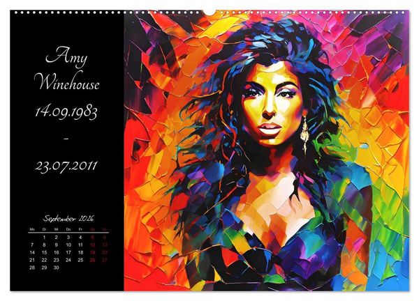 Produktbild: Unsterbliche Kl&auml;nge (hochwertiger Premium Wandkalender 2026 DIN A2 quer), Kunstdruck in Hochglanz