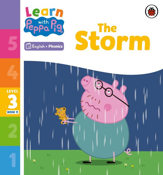 Produktbild: Learn with Peppa Phonics Level 3 Book 11 - The Storm (Phonics Reader)