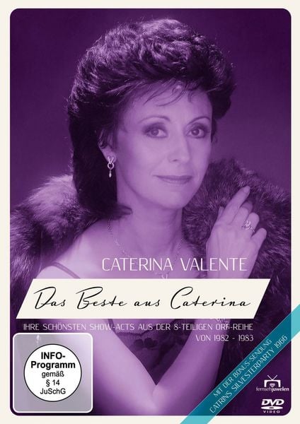 Caterina - Die Show mit Caterina Valente - Das Beste aus der 8-teiligen ORF-Reihe von 1982-1983, DVD