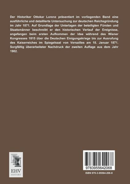 Produktbild: Kaiser Wilhelm und die Begr&uuml;ndung des Reichs 1866-1871