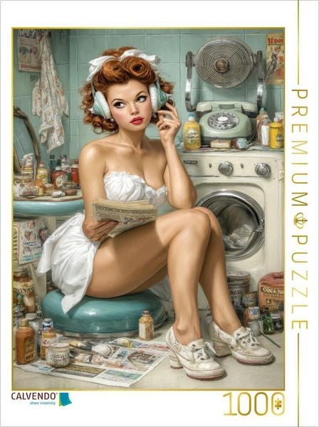 Produktbild: CALVENDO Puzzle Multitasking - kein Problem | 1000 Teile Lege-Gr&ouml;&szlig;e 64x48cm Foto-Puzzle f&uuml;r gl&uuml;ckliche Stunden
