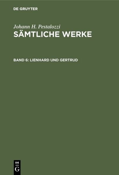 Produktbild: Lienhard und Gertrud