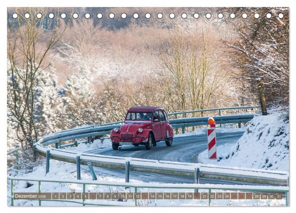 Produktbild: Citro&euml;n 2 CV - Zum Kippen zu schade (Tischkalender 2026 DIN A5 quer), CALVENDO Monatskalender