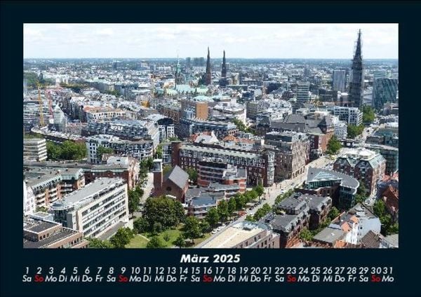Produktbild: Hamburg 2025 Fotokalender DIN A5